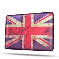 TNP MacBook Pro 13 Case [UK Flag Pattern] - Soft-Touch Plastic Matte Hard Shell Protective Case Cover Skin for Apple MacBook Pro 13 Inch A1278