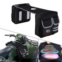 kemimoto ATV GasTank Bag Tank Top Saddle Bag 1680D Waterproof Storage Bag with Thermal Cooler Bag for Motorcycle Snowmobiles Yamaha Harley Honda Kawasaki Suzuki