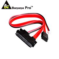 Banana Pi SATA Cable. Banana Pro HDD Cable. Banana Pi Hard Disk Cable. Connect 2.5 inch Hard Disk to Banana Pi