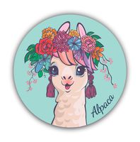 Alpaca Sticker