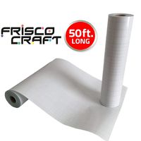 Frisco Craft [Medium Tack] 12" x 50' feet Clear Transfer Paper Tape Perfect Application Tape for Stencil Vinyl, Adhesive Vinyl for Decals, Signs, Windows, Stickers (