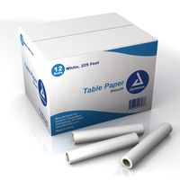 Dynarex Smooth Table Paper - 21" - 12 rolls