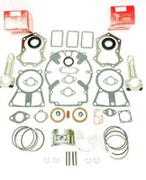 Lil Red Barn Engine Rebuild Kit Fits Kohler KT17, M18, MV16 Gasket Set, Includes Pistons & Rings and Connecting Rods