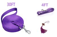 pipitao Dogs Training Leashes Nylon Dog Leashes 30 Ft