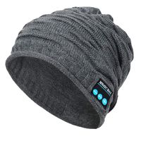Bluetooth Beanie Music Hat, NovPeak Wireless Smart Beanie Music Cap with HD Stereo Speaker, Built-in Mic Microphone for Running Skiing Skating, Gift for Men Women