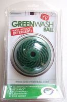 Eco Wash LAUNDRY BALL Greenwash Ball Cloths Rinse Natural Soap DETERGENT GREEN organic washer