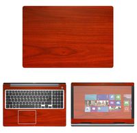 decalrus - Protective Decal Wood Skin Sticker for Dell Inspiron 15 i5570 / 5570 (15.6" Screen) case Cover wrap DEinspironi5570-93