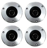 4) New BOSS Audio TW-30 3" 500W Car Bullet Dome Flush Super Tweeters Stereo TW30