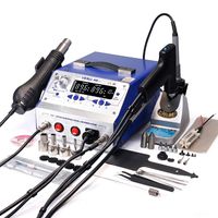 YIHUA 948-II 4 in 1 Hot Air Rework Soldering Iron and Desoldering Suction Tin Gun Station with Suction Pick Up Pen °F /°C