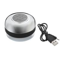 HotelSpa Chrome IPX4 Waterproof Bluetooth Shower Speaker