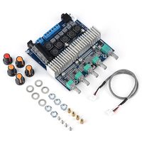 BTIHCEUOT Amplifier Board, Digital Power Amplifier Board Left & Right Channel Hi-Fi Sound Amplifier Board Stereo Board