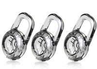 ITIS 3 Pcs Quality Replacement Eargels Ear Bud Gel Tips for PLANTRONICS Discovery 925/975, Marque M155, Marque 2 M165,Savor M1100, M100 M55 M28 M25 Wireless Bluetooth Headset (Medium)