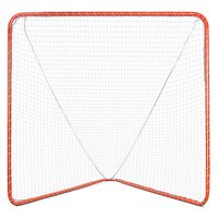 Goplus Lacrosse Goal, 6' x 6' Practice Lacrosse Goal and Net for Indoor & Outdoor Backyard Shooting Training Playing with Easy Snap Lock Iron Frame Net Included