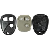 qualitykeylessplus Replacement Keyless Entry 3 Button Case and Pad for GM Remote Fob FCC ID ABO1502T