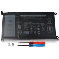 Easy&Fine 3CRH3 WDX0R Laptop Battery Compatible with Dell Inspiron 5368 5378 7368 7378 5565 5567 5568 5578 7560 7570 7579 7569 P58F 5765 5767 T2JX4 FC92N CYMGM WDX0R 0WDX0R