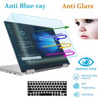 2 Pack Eyes Protection Anti Blue Light Anti Glare Screen Protector Fit 15.6" Lenovo Yoga 730 2-in-1 Touch-Screen Laptop, Reduces Digital Eye Strain Help You Sleep Better, Prevent Scratched