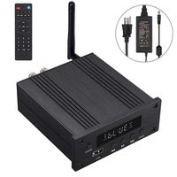 Proster 192kHz/24bit Stereo Audio Amplifier Bluetooth 5.0 Receiver Hi-Fi Digital Power Amplifier DAC Optical Coaxial USB to Analog Audio Converter for Passive Speakers 100W + 100W