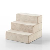 Zinus 3 Step Comfort Pet Stairs/Pet Ramp/Pet Ladder, Small