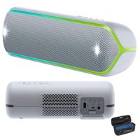 Sony SRSXB32/H Extra Bass Portable Bluetooth Speaker (Graphite) with Travel Hard Case Bundle