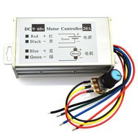 DZS Elec DC Motor Controller 9-60V High Power PWM Control Switch Motor Speed Regulator DC 12V 24V 36V 48V 60V 20A 1200W
