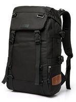 Travel Backpack for Men,VASCHY Unisex Anti Theft Buckle Hiking Backpack for School Fits 15.6 inch Laptop in Black