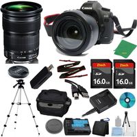 Canon EOS 5D Mark III DSLR with 24-105mm IS STM + 2pcs 16GB Memory Card + Case + Card Reader + Tripod + 6pc ZeeTech Starter Set - International Version