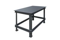 Durham Steel Extra Heavy Duty Machine Table, HWBMT-366034-95,  1 Shelves,  14000 lbs Capacity,  36" Length x 60" Width x 34" Height