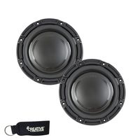 Polk Audio -Two DB842SVC 8" Single 4-Ohm Voice Coil Subwoofers, Bundle - Marine Certified