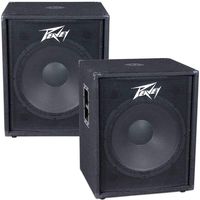 Peavey PV-118D Powered Subwoofer Bundle (Pair)
