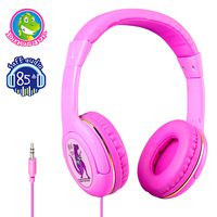 Kids Headphones,Dveda 85dB Volume Limited Hearing Protection Child Wired Headset,3.5mm Jack On Ear Headphones with Adjustable Headband for Kids/Children/Toddler,Best for Kids