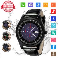 Smart Watch,Bluetooth Smartwatch Touch Screen Smart Phone Watch Android Smartwatch with Camera/SIM Card Slot Waterproof Bluetooth Smart Watch for Android Phones iOS iPhone Samsung Men Women