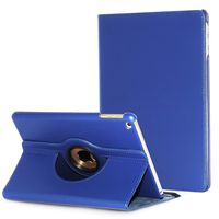 Dream Wings iPad 10.2 inch 2019 Case, 360 Degrees Rotating Multi Angles Stand Magnetic Smart Cover for Apple iPad 7th Generation 10.2" Tablet (Blue)