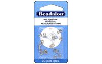 Beadalon (1-Pack) Wire Guardian .022 in (0.56 mm) Diameter I.D. Gold Color 20 pieces 325A-002-1P