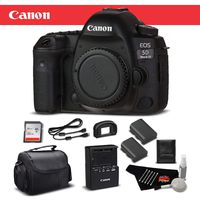 Canon EOS 5D Mark IV Full Frame Digital SLR Camera Body Bundle with 32GB Memory Card International Version