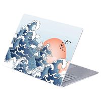 MasiBloom 1 PCS Anti-Scratch Vinyl Decal Sticker Laptop Cover Skin for 13" 13.5 inch Microsoft Surface Laptop 3 & 2 & 1 (2019/18/17 Released), Not Compatible with Surface Book (Wave and Setting Sun)
