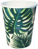 Talking Tables Fiesta Party Supplies | Fiesta Cocktail 9oz cups | Great For Jungle Themed Party, Luau Party, Hawaiian Party, Baby Shower And Birthday Decorations | Paper, 8 Pack