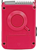 O2COOL Deluxe Necklace Fan with Adjustable Lanyard, 2 Pack, Raspberry