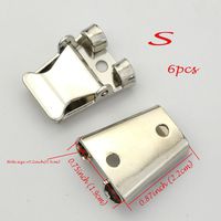 Bolo tie Buckle Accessories 6pcs (S)