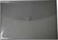 Filexec Poly Envelope, Legal, Side-Load, Velcro Closure, Trapezoid Flap, Smoke (Pack of 6) (50078-17100)