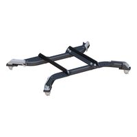 CURT 16022 Black Replacement Ram Puck System 5th Wheel Adapter, 24,000 lbs, Hitch Head and Roller Required