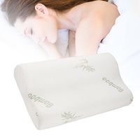 Hindom Memory Foam Contour Pillow, Contoured Support Pillows Slow Rebound Support for Neck Pain Relief | Headache Relief