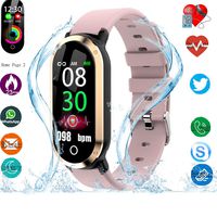 Smart Watch, Fitness Tracker with Heart Rate & Blood Pressure & Sleep monitor for Android & IOS, Waterproof Activity Tracker Watch with Calorie Counter & Pedometer, Health Sport Watch for Women Men