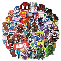 Superhero Stickers Pack 100 Pcs, Marvel Avengers Legends Vinyl Waterproof Decals for Laptops Hydro Flasks Water Bottle Skateboard Snowboard Helmet Bicycle Car Bumper, Gift for Teens Adults Friends