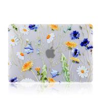 iDonzon MacBook Pro 13 inch Case (2016-2019 Release) A2159 A1989 A1706 A1708, 3D Effect Matte See Through Hard Case Cover Compatible Newest Pro 13.3 inch with/Without Touch Bar and Touch ID - Floral