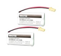 2-Pack Areotek BT183342 BT283342 BT166342 BT266342 BT162342 BT262342 Battery Compatible with VTech CS6114 CS6419 CS6719 AT&T EL52300 CL80112 VTech CS6719-2 Cordless Phone and Handset