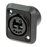 Neutrik NO2-4FDW-A Connector Fiber Optics
