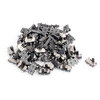 uxcell 70Pcs 7x3.5x1.5mm 2 Position DPDT 6 Pin Vertical Mini SMD Slide Switch