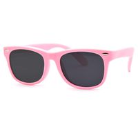 Juslink Toddler Sunglasses, 100% UV Proof Flexible Boys Girl Baby Sunglasses for Kids Age 2-10 (Pink Frame)