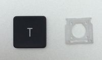 Dolphin.dyl(TM) Replacement Individual Key Keyboard For US Air A1369,A1370,A1465,A1466 Replacement Key Keyboard "T" (Old Version)