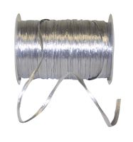 Reliant Ribbon 25640-070-01C Raffia Pearl Ribbon, 1/4 Inch X 100 Yards, Silver